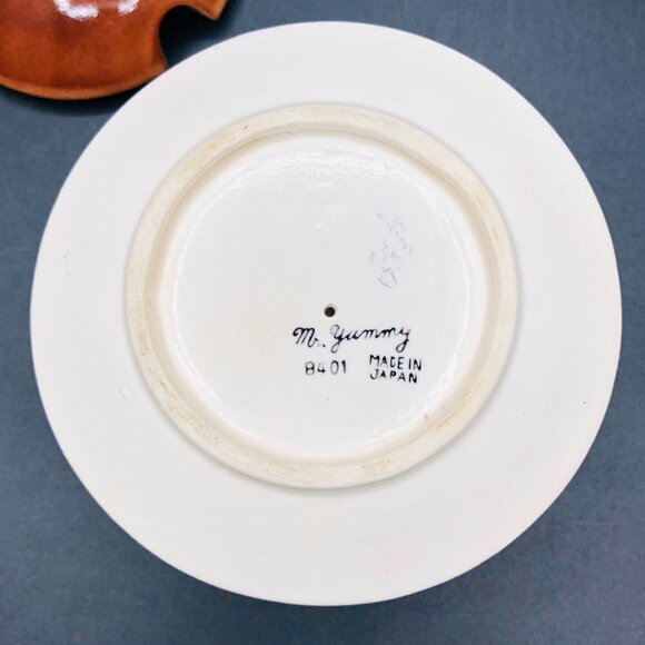 Kitsch Mr. Yummy Jelly Jam Jar Anthropomorphic Condiment Container Japan - Picture 7 of 14